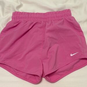 Nike Women's Vibrant Pink Athletic Shorts
